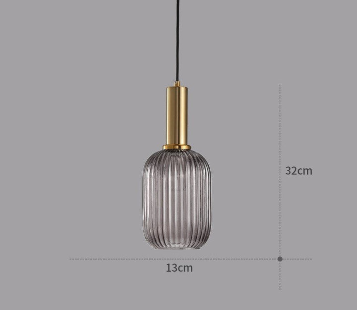 Retro Glazen Hanglamp - ColorVibe