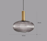 Retro Glazen Hanglamp - ColorVibe