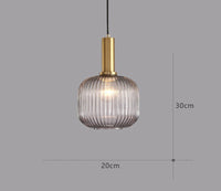 Retro Glazen Hanglamp - ColorVibe