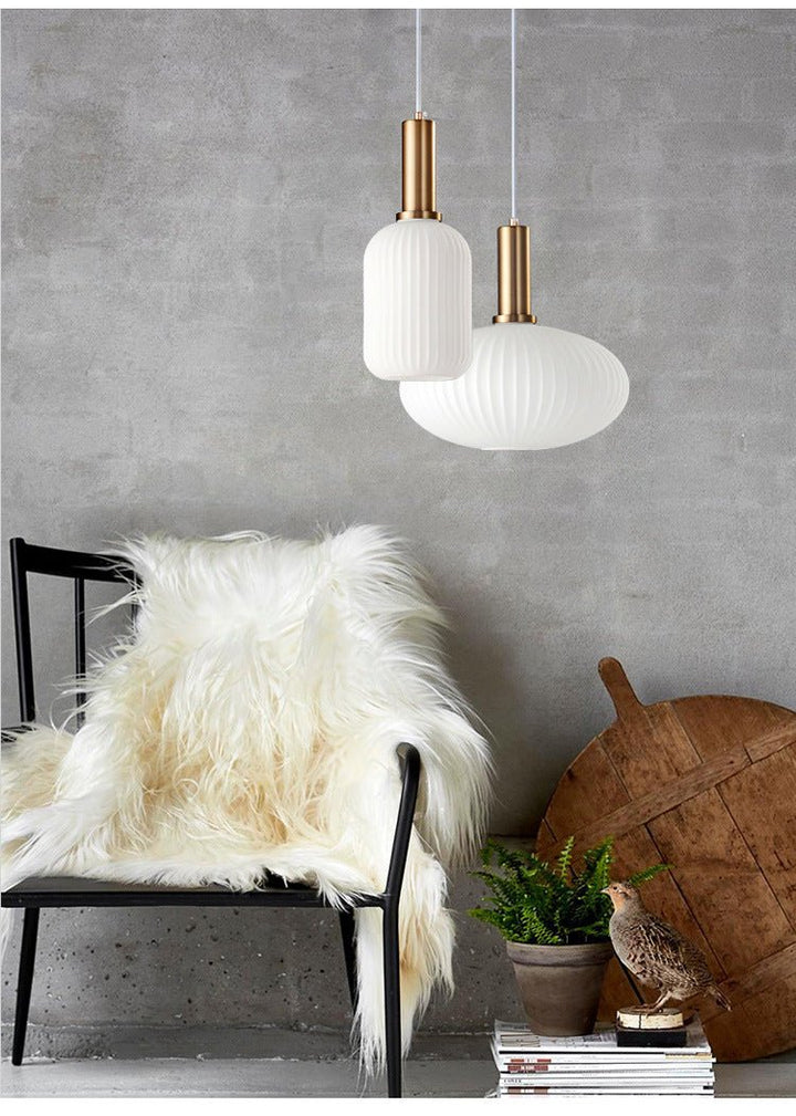 Retro Glazen Hanglamp - ColorVibe