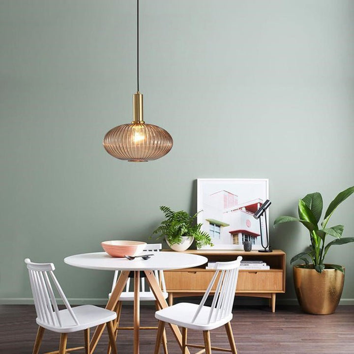 Retro Glazen Hanglamp - ColorVibe