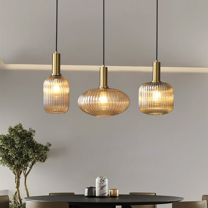 Retro Glazen Hanglamp - ColorVibe