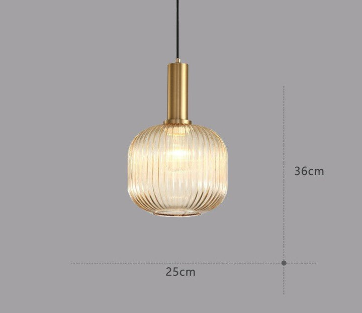 Retro Glazen Hanglamp - ColorVibe