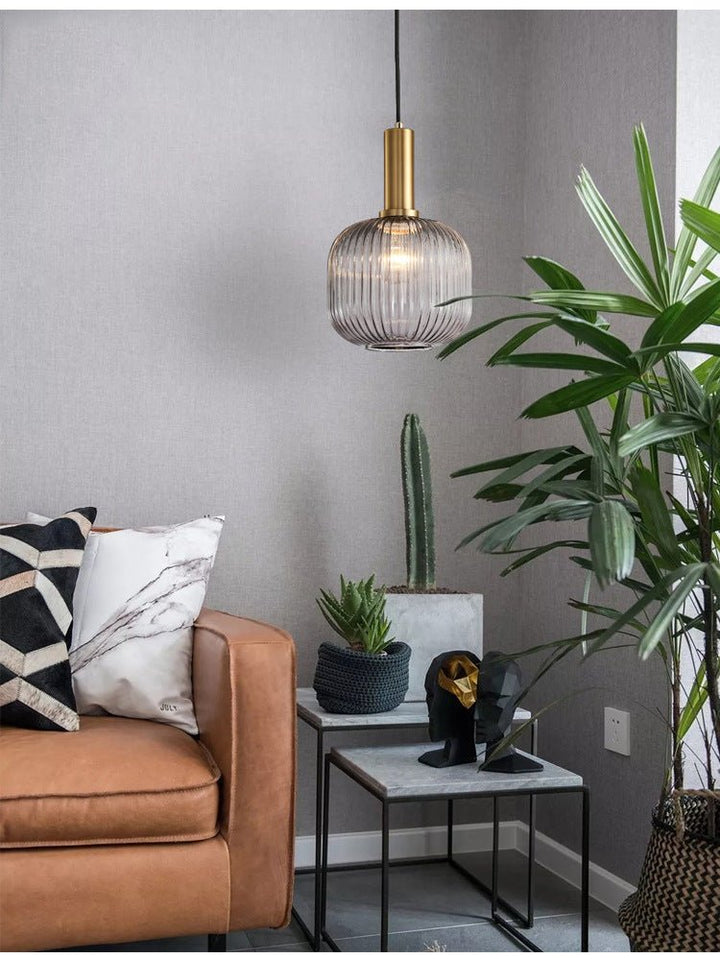 Retro Glazen Hanglamp - ColorVibe