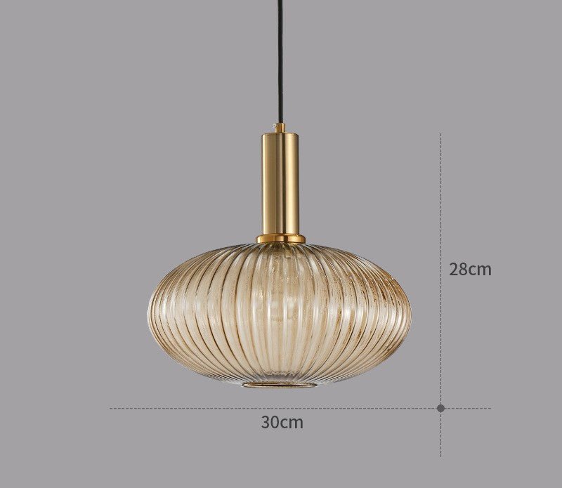 Retro Glazen Hanglamp - ColorVibe