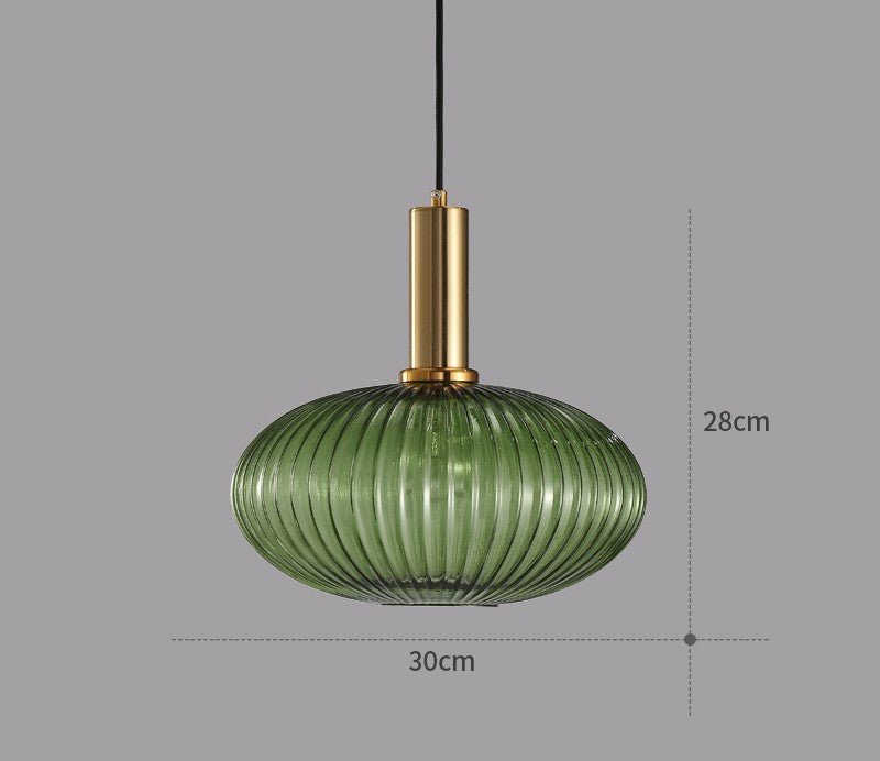 Retro Glazen Hanglamp - ColorVibe