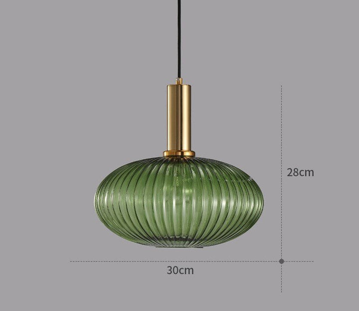 Retro Glazen Hanglamp - ColorVibe