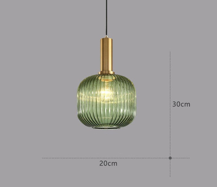 Retro Glazen Hanglamp - ColorVibe