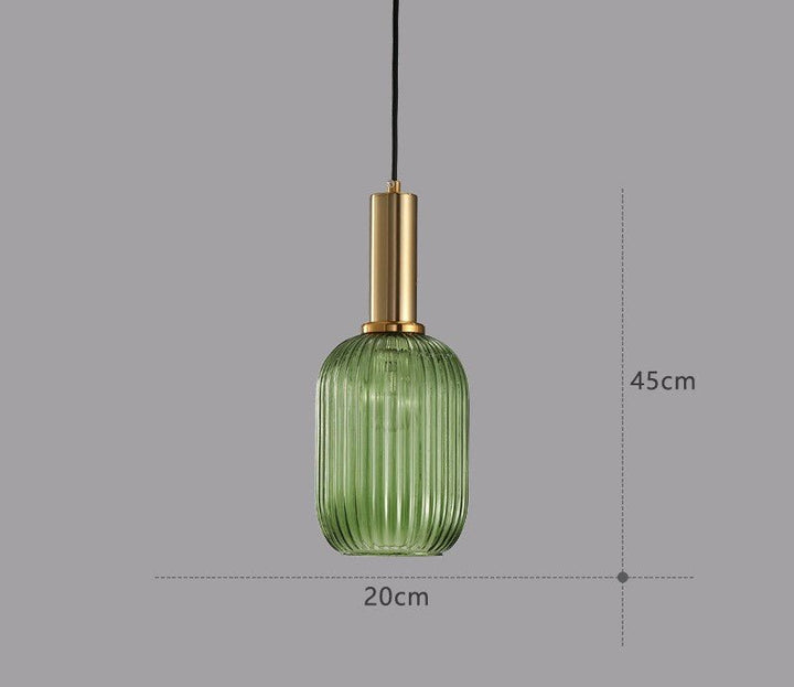 Retro Glazen Hanglamp - ColorVibe