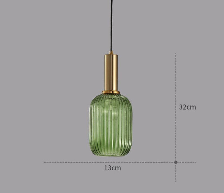 Retro Glazen Hanglamp - ColorVibe