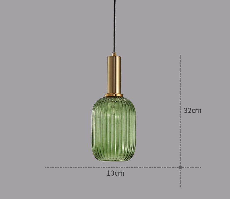 Retro Glazen Hanglamp - ColorVibe