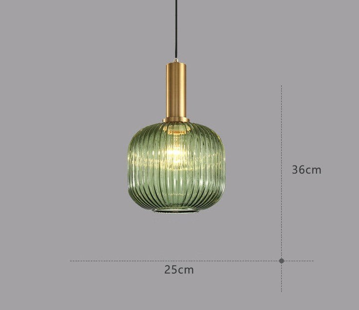Retro Glazen Hanglamp - ColorVibe