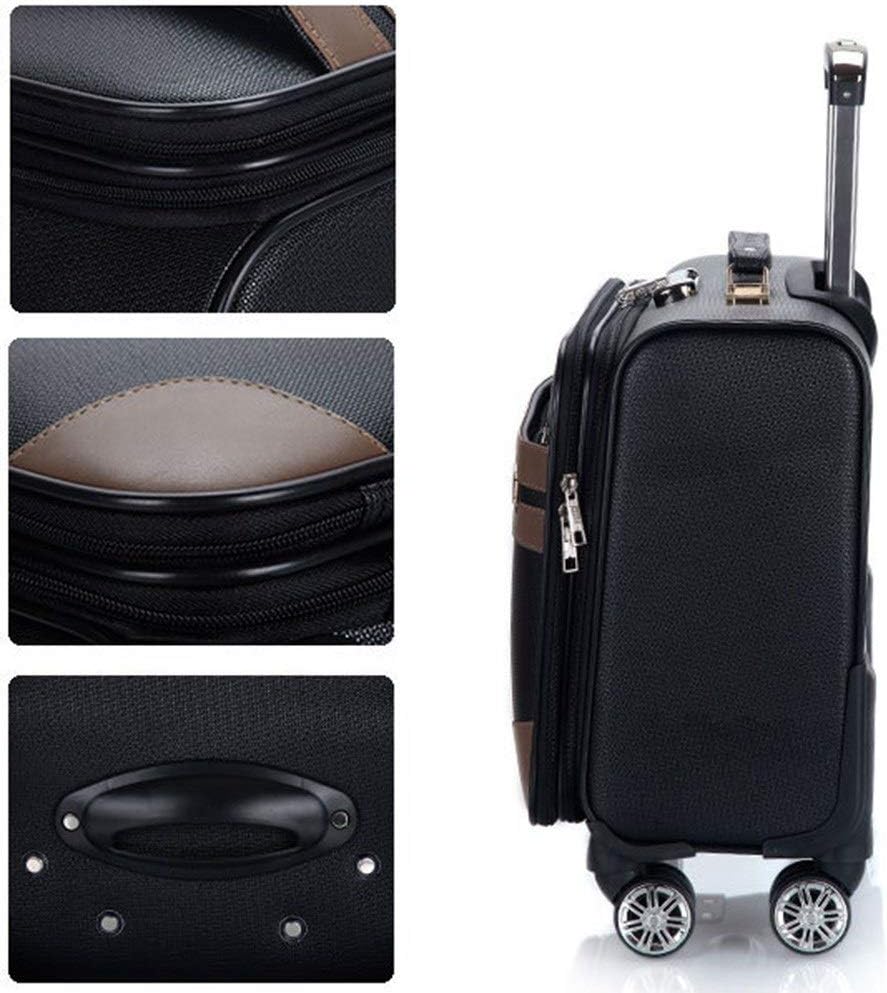 Lichtgewicht Handbagage Koffer met 4 Wielen en Grote Capaciteit