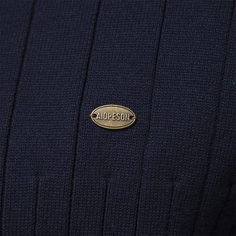 Męski sweter jesienny z zamkiem – Daan