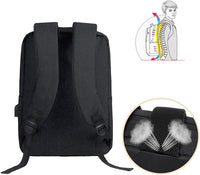 Slim Waterdichte Laptoprugzak met USB-poort