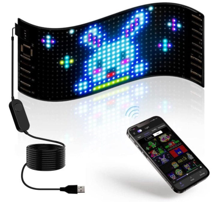 Aanpasbaar LED Auto-Display - GlowSign