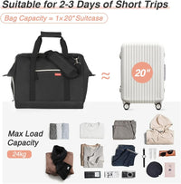 Dames Weekend Duffel Bag met Schoenvak – 33L Weekend- en Ziekenhuiszak