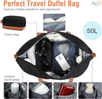 Dames 4-in-1 Weekend Reistas met Schoen- en Toilettas - Waterproof Handbagage
