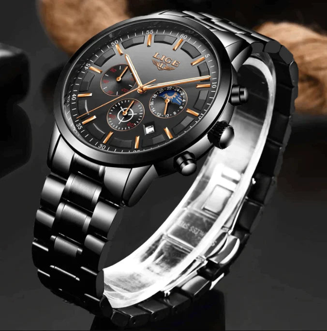 Robuust Stalen Militair Horloge - SteeleX