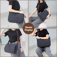 Classic Canvas Schoudertas – Edran