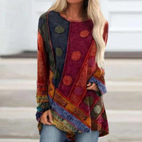 Dames herfsttrui met vintage flair – Elisa