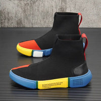 Lichte Herensneakers in sok-stijl - Maverick