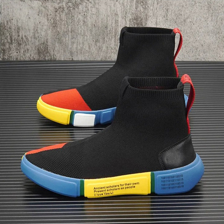 Lichte Herensneakers in sok-stijl - Maverick