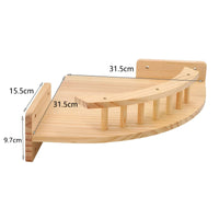 Wandklimplank voor Katten met Krabpaal - ClimbPaws
