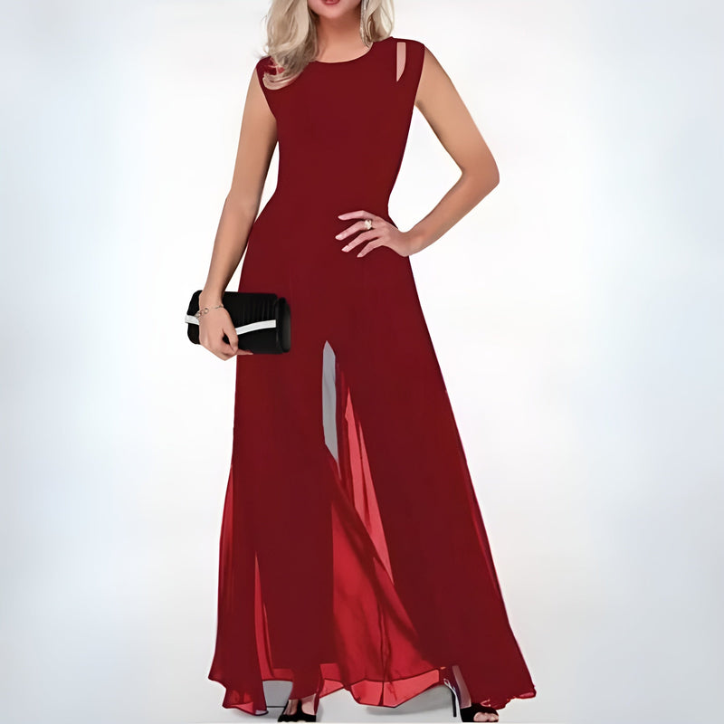 Stijlvolle linnen jumpsuit voor dames - Sofia