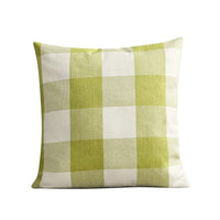 Gezellige Geruite Kussenhoes in Landhuisstijl – Autumn Plaid