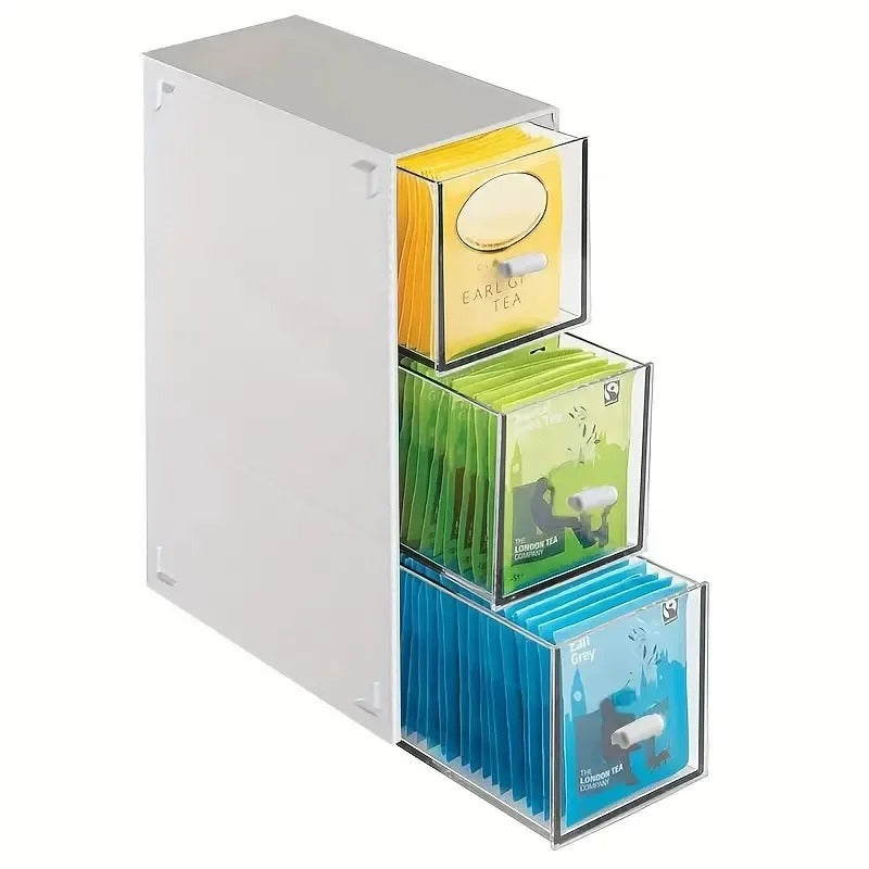 Thee & Keuken Organizer met Lade - Livvy