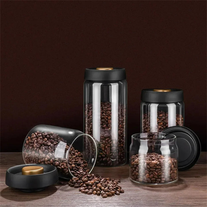Koffieboon Opbergpot - AirVault