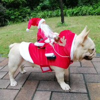 Kerstkostuum voor Honden - SantaPaws