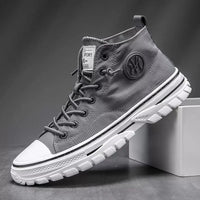 Modne miejskie płócienne trampki dla mężczyzn - Viktor