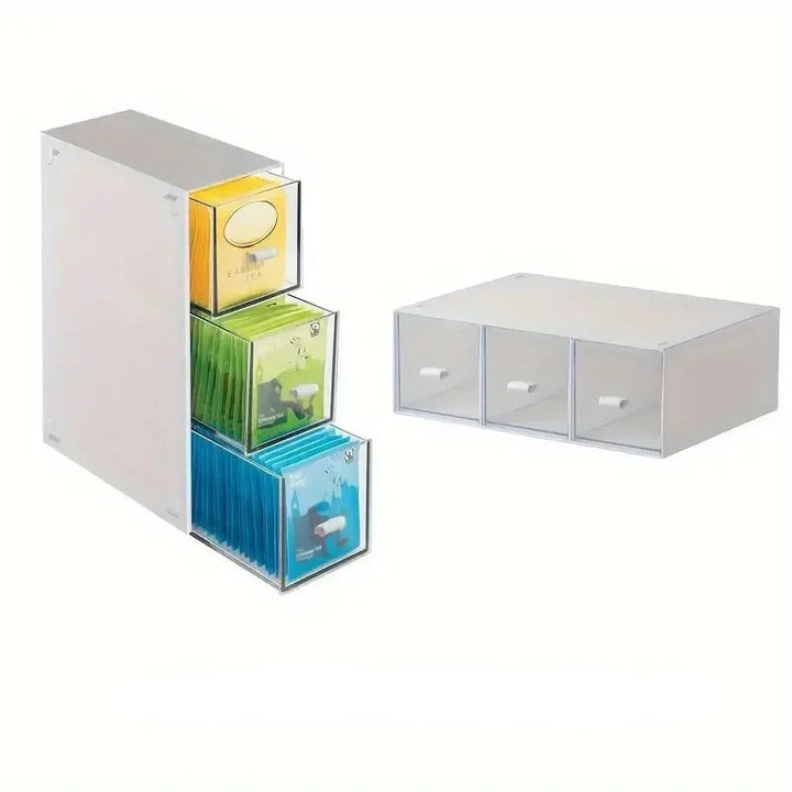 Thee & Keuken Organizer met Lade - Livvy