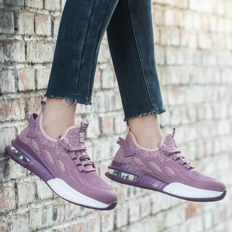 Ademende damskie buty ochronne z twardym noskiem - SteelSafe