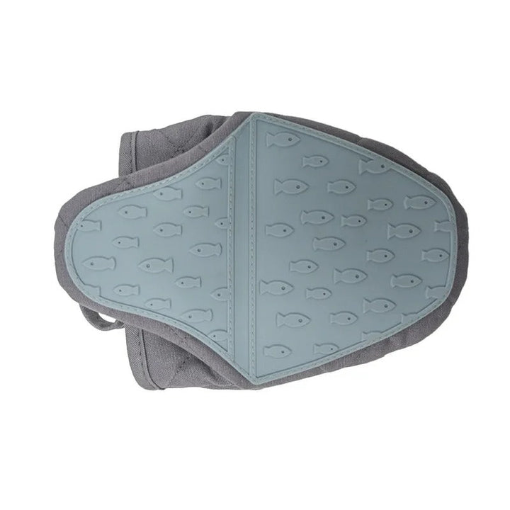 Rękawica silikonowa w kształcie ryby do piekarnika i wielofunkcyjne narzędzie kuchenne - Finley