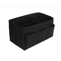 Vilt Handtas en Make-Up Organiser Inzet – 1 Kopen, 1 GRATIS Multi-Vakken Handtas Opslag