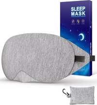 Katoenen Slaapmasker met Verstelbare Neusbrug – Lichtblokkerend & Zachte Comfort