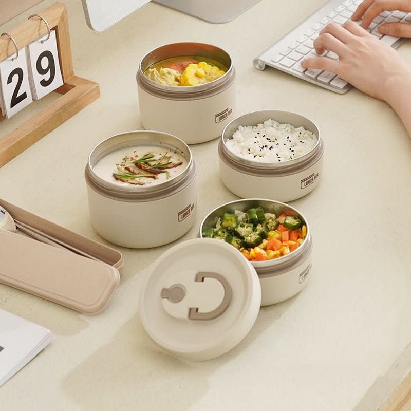 Draagbare Geïsoleerde Maaltijdcontainerset - LunchMate