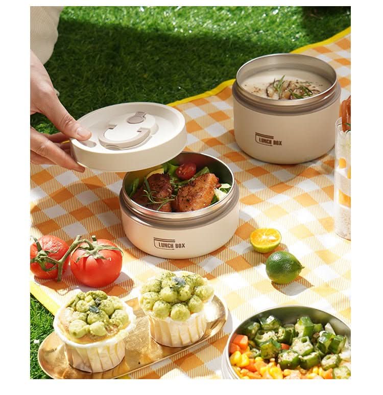 Draagbare Geïsoleerde Maaltijdcontainerset - LunchMate