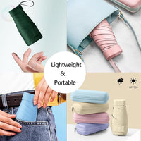Compact Vouwbare Mini Reisparaplu – Elion