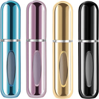 Mini Navulbare Parfum Atomiser Flesjes (5ml, 4 Pack)