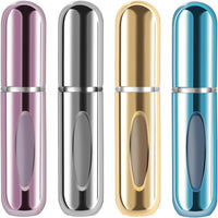 Mini Navulbare Parfum Atomiser Flesjes (5ml, 4 Pack)