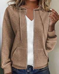 Casual Damesvest met Capuchon – Elvira
