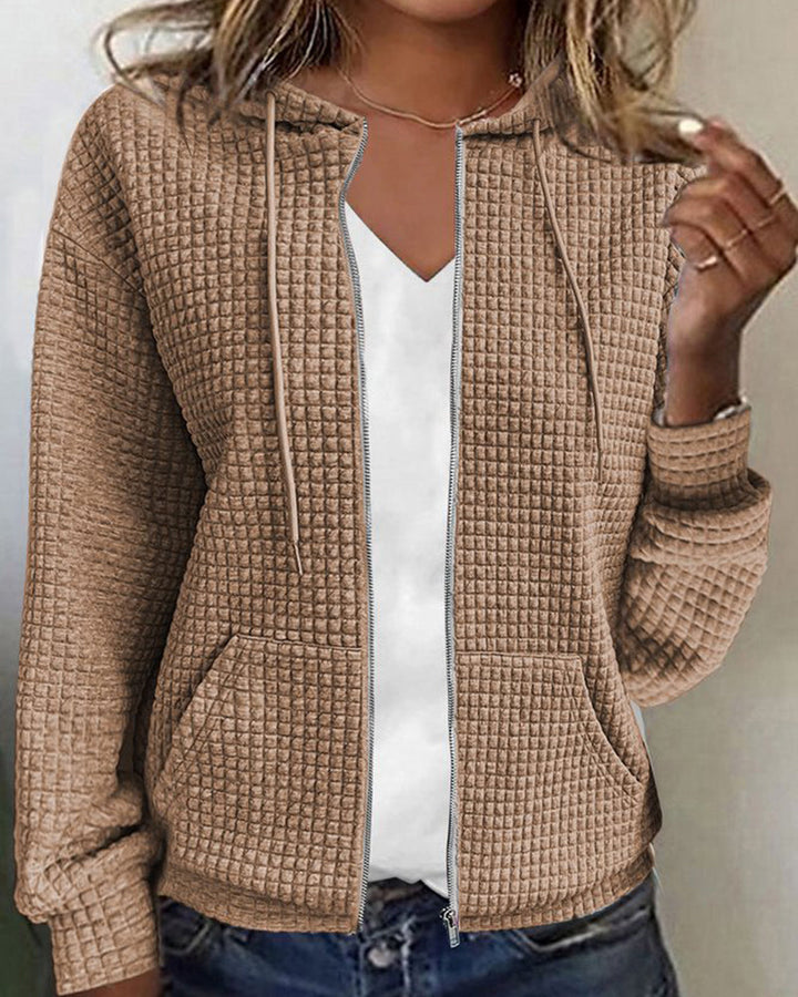Casual Damesvest met Capuchon – Elvira