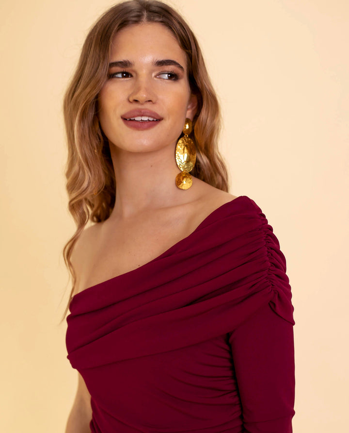 Dames Jumpsuit met Eén Schouder – Alessia