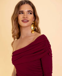 Dames Jumpsuit met Eén Schouder – Alessia