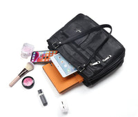 Multi-vakken Dames Schouder- en Crossbody Handtas – FlexiCarry