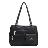 Multi-vakken Dames Schouder- en Crossbody Handtas – FlexiCarry